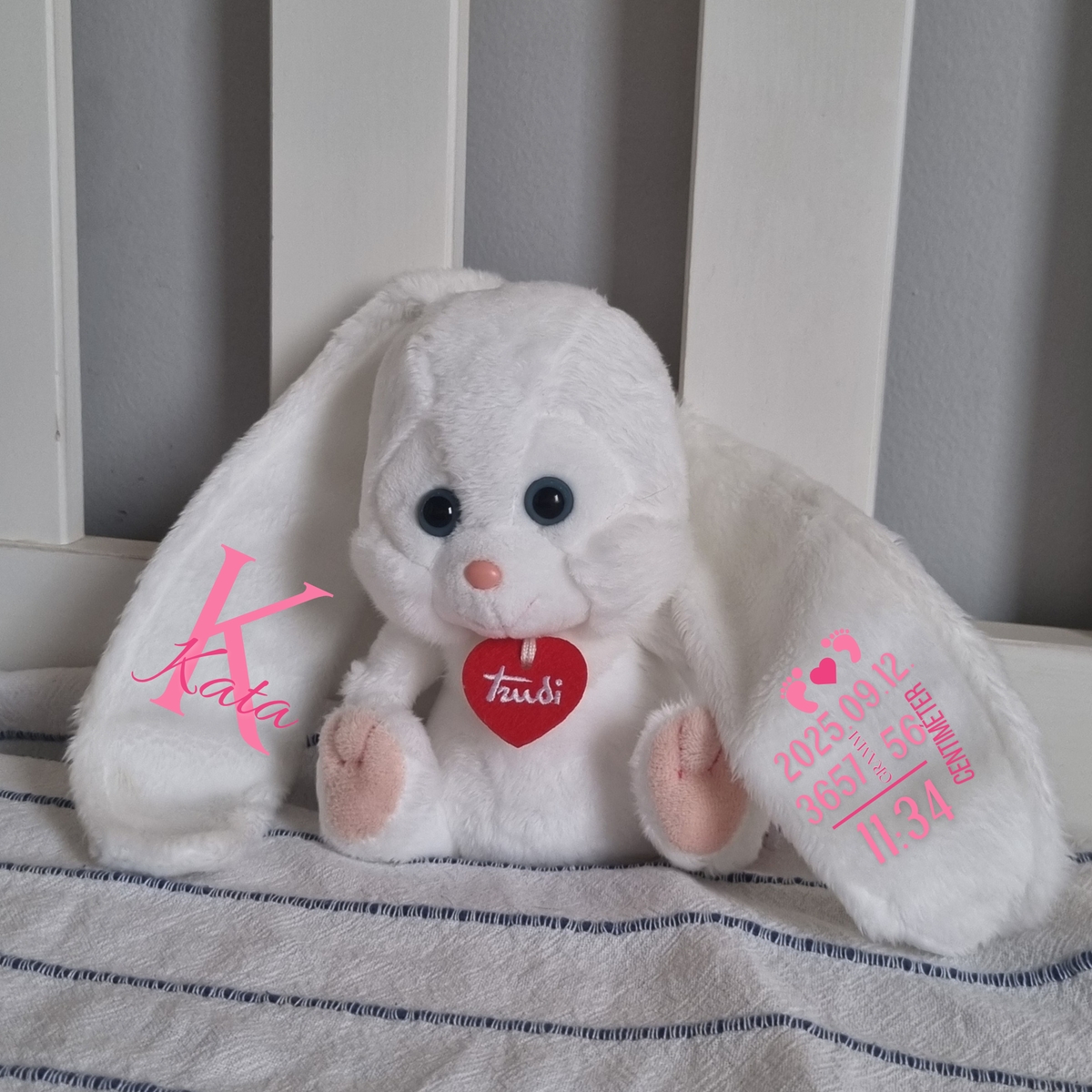 Morgan - Egyedi, névre szóló emlékőr plüss (28 cm)