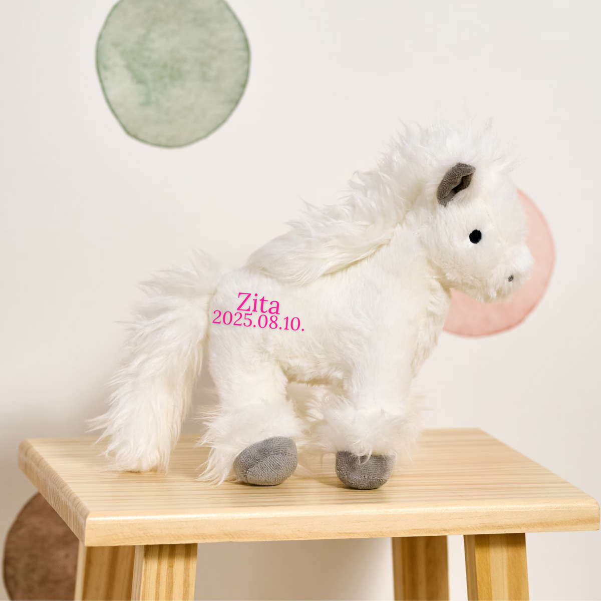 ZiRa - Névre szóló plüss lovacska (24 cm)