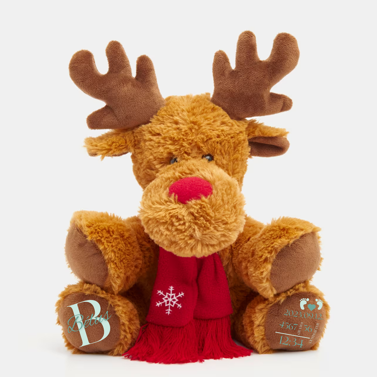 Dolfy - Emlékőr plüss rénszarvas (31 cm)