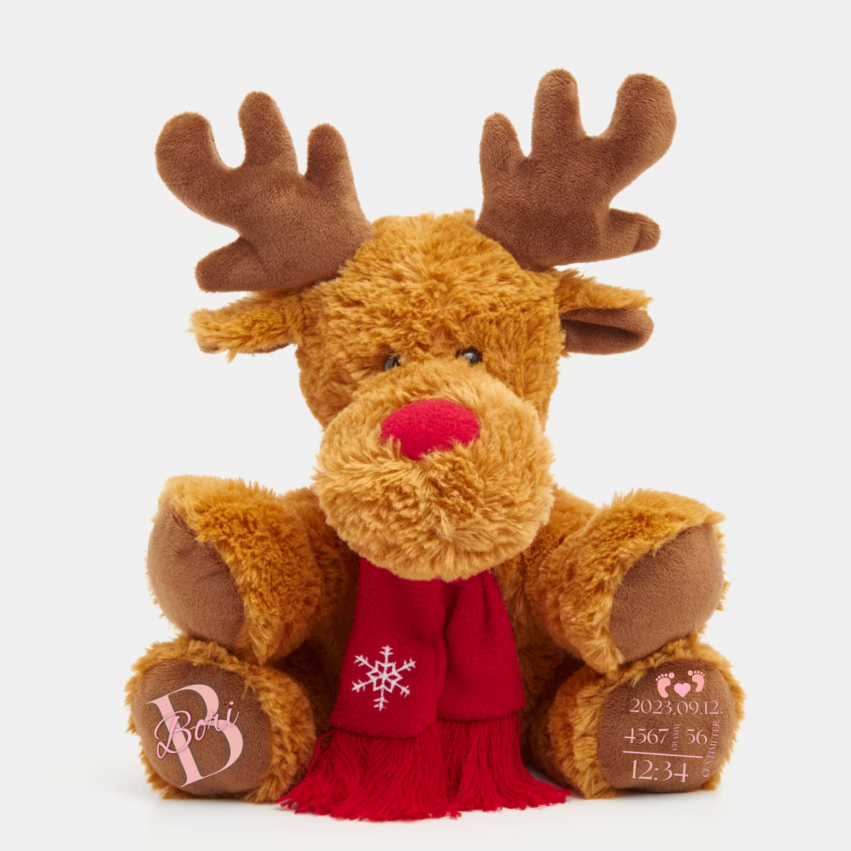 Dolfy - Emlékőr plüss rénszarvas (31 cm)