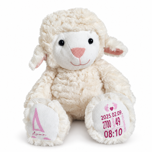 Dolli - Prémium plüss emlékőr bárány (36 cm)