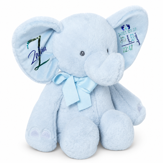 Elefánti - Emlékőr plüss elefánt (26 cm)