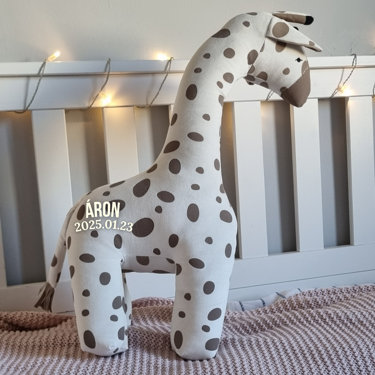 Griffy - Óriás emlékőr plüss zsiráf (65 cm)