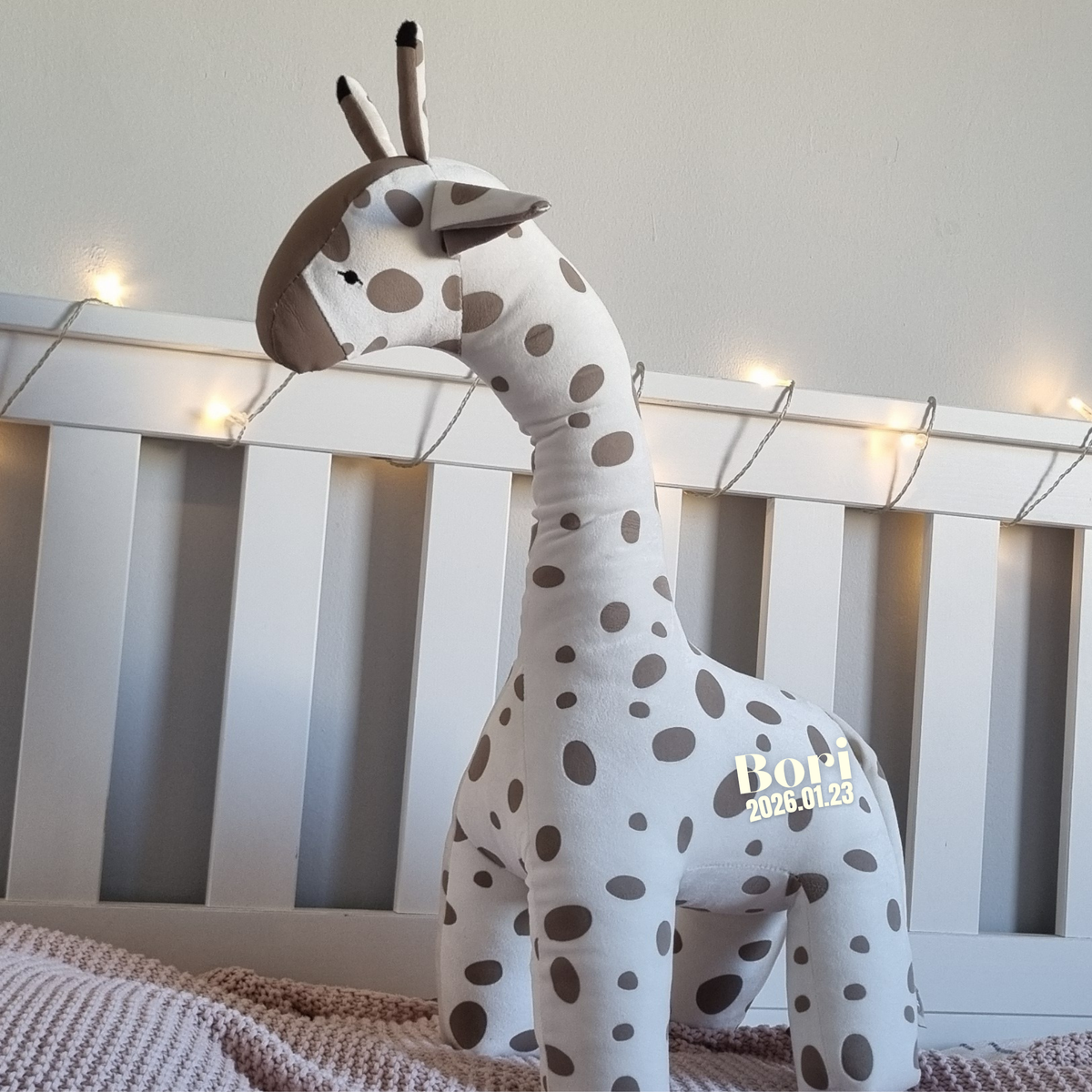 Griffy - Óriás emlékőr plüss zsiráf (65 cm)