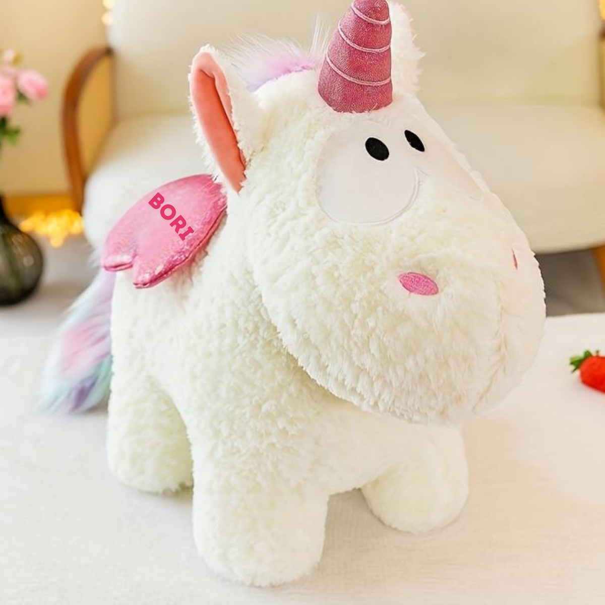 UniCorni - Emlékőr plüss unikornis (30 cm)