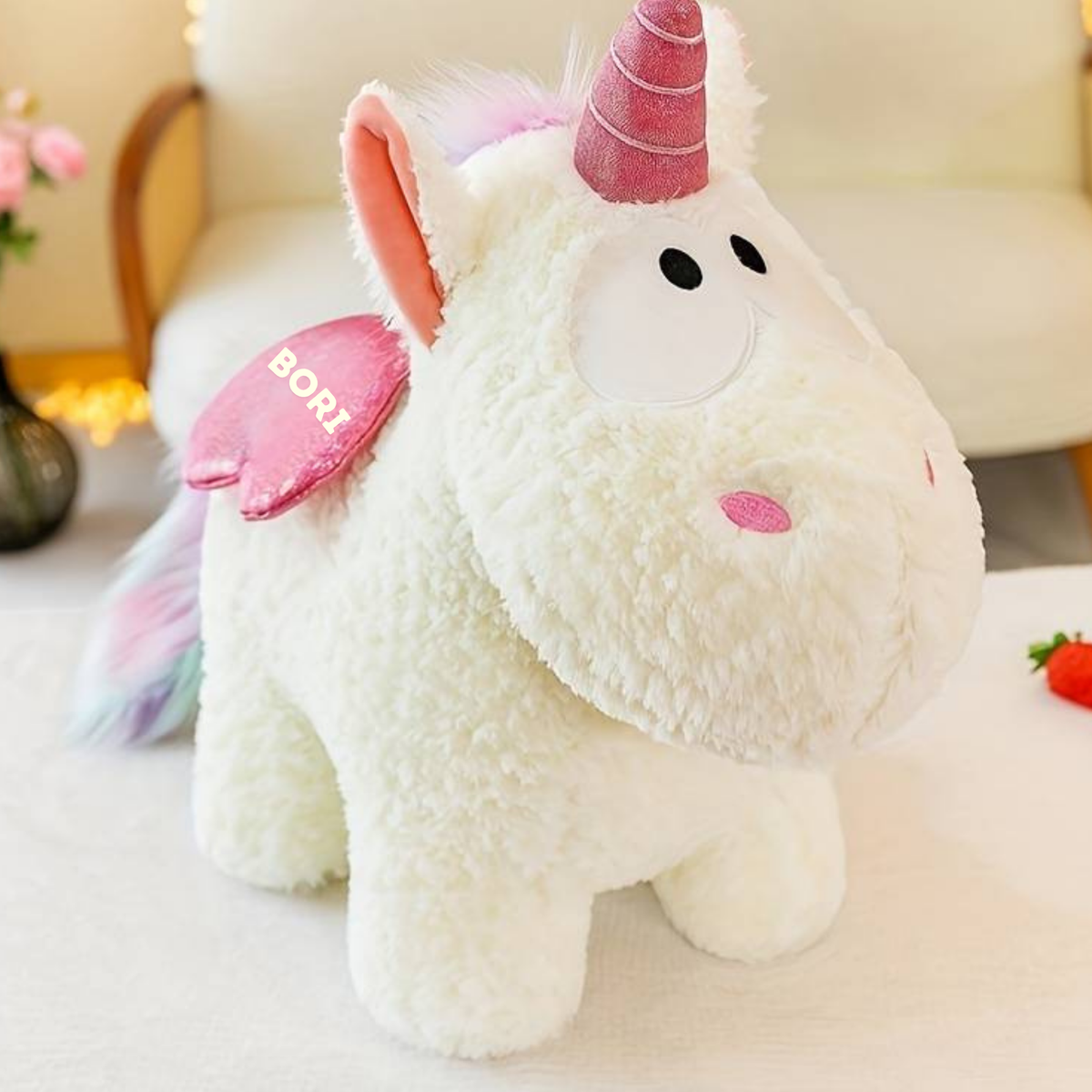 UniCorni - Emlékőr plüss unikornis (30 cm)