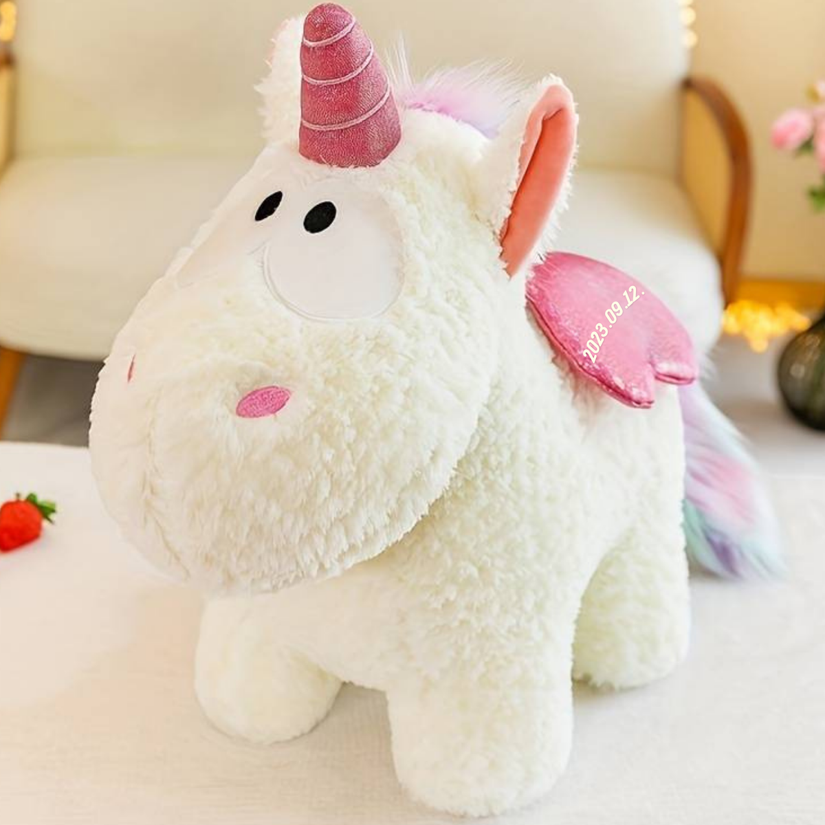 UniCorni - Emlékőr plüss unikornis (30 cm)